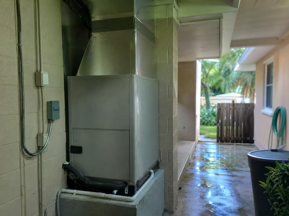 Freshly cleaned vent back in place — completed job in Lakeland, FL
